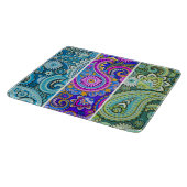 Trippy Hippy Retro Paisley Snijplank (Hoek)
