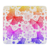 Trippy Hippy Retro Paisley Snijplank (Voorkant)