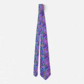 Trippy Hippy Retro Paisley Stropdas (Achterkant)