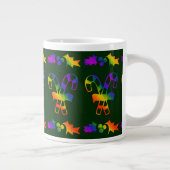 Trippy Holly Canes Grote Koffiekop (Rechts)