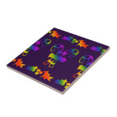Trippy Holly Canes Tegeltje (Zijkant)