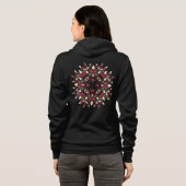 Trippy Horror Psychedelic Eyes Hoodie (Achterkant volledig)