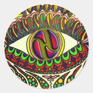 Trippy Hydro Ronde Sticker