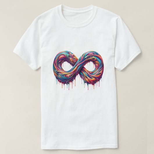 TRIPPY INFINITY-T-SHIRT T-SHIRT (Design voorkant)