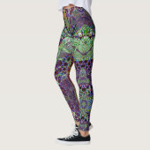 Trippy kalidiescope abstracte leggings (Links)