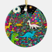 Trippy Keramisch Ornament (Voorkant)