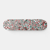 Trippy Kerstmis Persoonlijk Skateboard (Horizontaal)