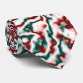 Trippy Kerstmis Stropdas (Opgerold)