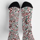 Trippy-kerstsokken Sokken (Top)