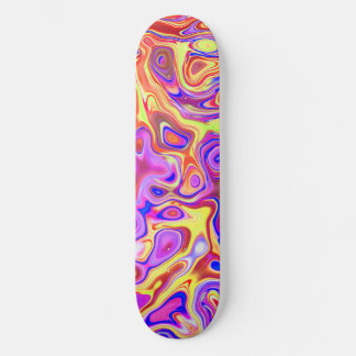 Trippy Kleurrijk Persoonlijk Skateboard