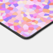 Trippy Kleurrijke Maximalist Boho Sprinkle Mozaïek Bureaumat (Hoek)