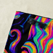 Trippy Kleurrijke Octopus Strandlaken (In situ)