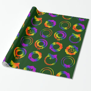 Trippy Kransen Cadeaupapier
