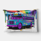 Trippy Kunst Accessoires Tas (Achterkant)