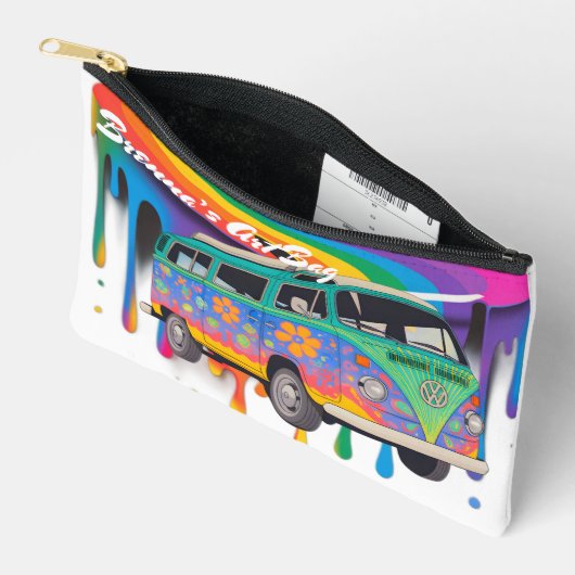 Trippy Kunst Accessoires Tas (Open)