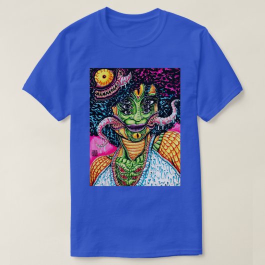 Trippy Lady T-shirt (Design voorkant)