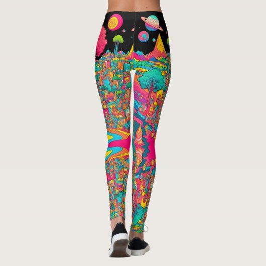 Trippy Leggings (Achterkant)