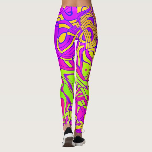 Trippy Leggings (Achterkant)