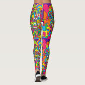 trippy leggings (Achterkant)