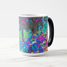 Trippy Lime Green en Paarse Garden Sunrise