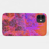 Trippy Magenta en Oranje impressionistische tuin Case-Mate iPhone Case (Achterkant (horizontaal))
