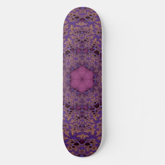 Trippy Mandala Kunst Persoonlijk Skateboard (Voorkant)