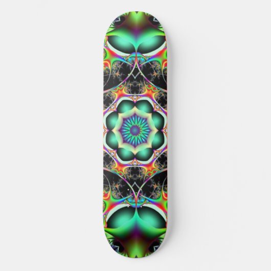 Trippy Mandala Persoonlijk Skateboard (Voorkant)