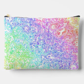 Trippy Maximalist Groovy Boho Bold Rainbow Marble Etui (Voorkant)