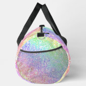 Trippy Maximalist Groovy Boho Bold Rainbow Marble Plunjezak (Rechts)