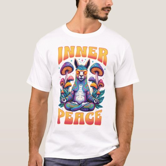 Trippy-meditatie T-shirt (Voorkant)