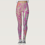 Trippy Modern Abstract Leggings (Voorkant)