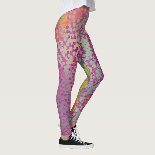 Trippy Modern Abstract Leggings (Rechts)