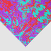 Trippy Modern Liquid Pop Art Snoep Lovin Wrapping Tissuepapier (Detail)