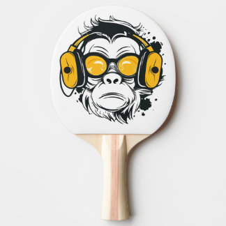Trippy Monkey Ping Pong Paddle Tafeltennisbatje