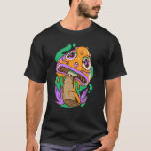 trippy mushroom fungi t-shirt (Voorkant)
