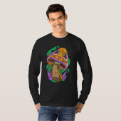trippy mushroom fungi t-shirt (Voorkant volledig)