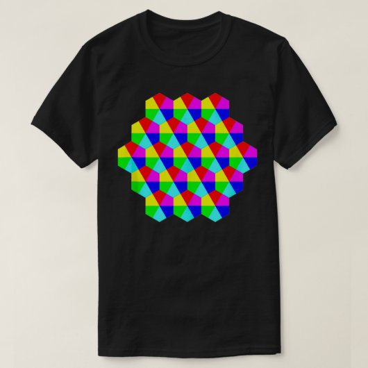 Trippy Music Festival Hippy Psychedelic Design T-shirt (Design voorkant)