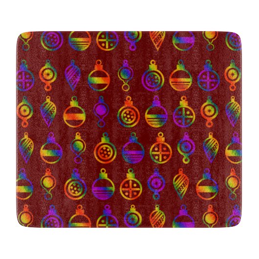 Trippy Ornaments Snijplank (Voorkant)