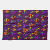 Trippy Ornaments Theedoek (Horizontaal)