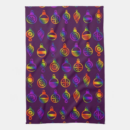 Trippy Ornaments Theedoek (Verticaal)