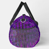 Trippy Paarse en zwarte Retro Atomic Waves Plunjezak (Rechts)