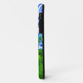 Trippy paddenstoel iPhone 5 Hoesje (helder) (Achterkant/links)