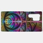 Trippy Patronen Kleurrijke Abstracte Fractale Kuns Samsung Galaxy Hoesje (Achterkant horizontaal)