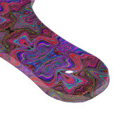 Trippy-patroon voor Wavy Blue en Rainbow Red Snijplank (Hoek)