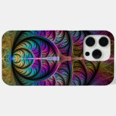 Trippy Patterned Kleurrijke Abstracte Fractal Art Case-Mate iPhone Case (Achterkant (horizontaal))
