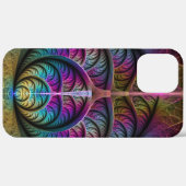 Trippy Patterned Kleurrijke Abstracte Fractal Art Case-Mate iPhone Case (Achterkant (horizontaal))