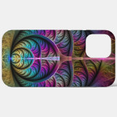 Trippy Patterned Kleurrijke Abstracte Fractal Art Case-Mate iPhone Case (Achterkant (horizontaal))