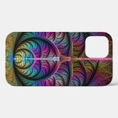 Trippy Patterned Kleurrijke Abstracte Fractal Art Case-Mate iPhone Case (Achterkant (horizontaal))