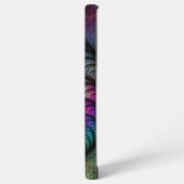 Trippy Patterned Kleurrijke Abstracte Fractal Art Samsung Galaxy Hoesje (Linkerkant)