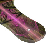 Trippy Patterned Kleurrijke Abstracte Fractal Art Snijplank (Hoek)